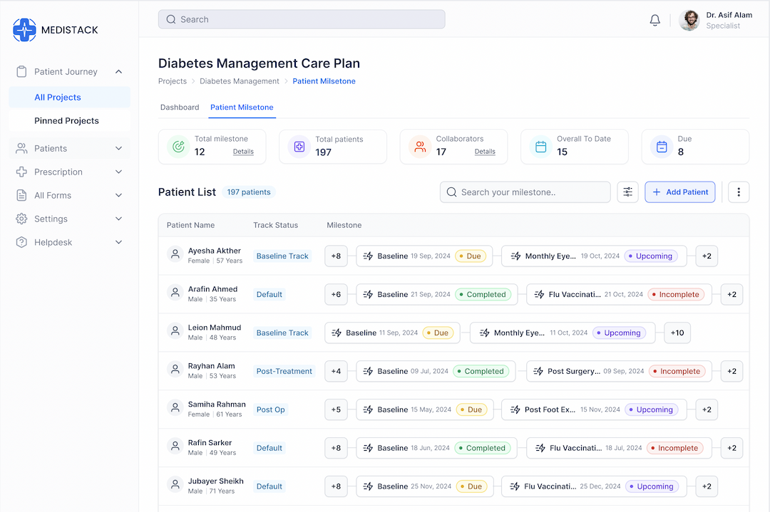 Patient Journey Tracker